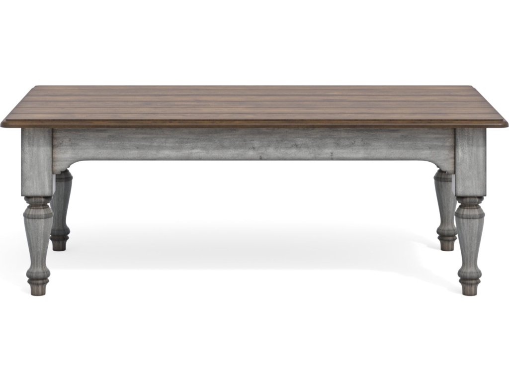 Plymouth Gray Rectangular Coffee Table - image 2