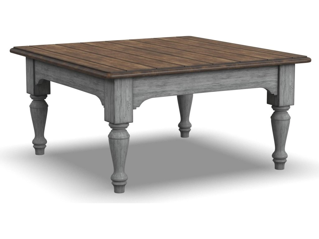 Plymouth Gray Square Coffee Table - main image