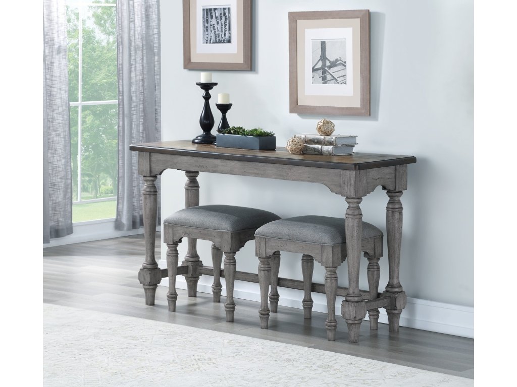 Plymouth Gray Sofa Table - image 3