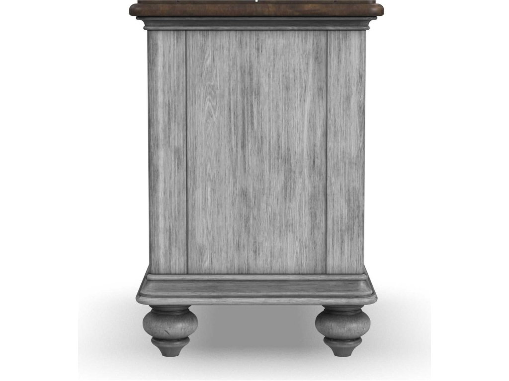 Plymouth Gray Chairside Table - image 7