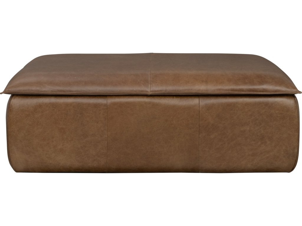 Crawford Chestnut Rectangular Storage Ottoman - image 2