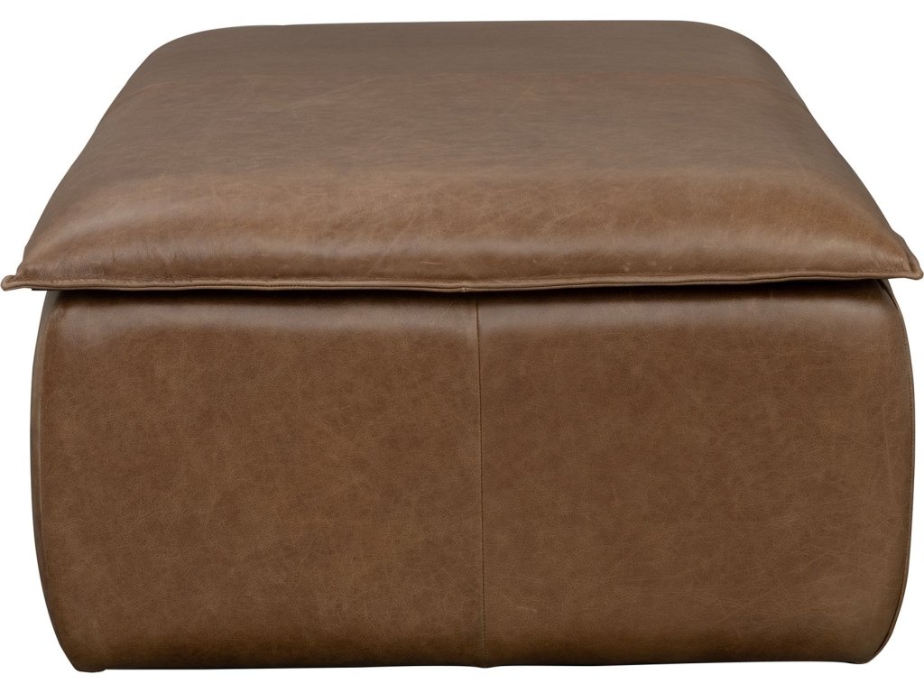 Crawford Chestnut Rectangular Storage Ottoman - image 3