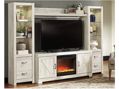 Bellaby 4-Piece Entertainment Center with Fireplace