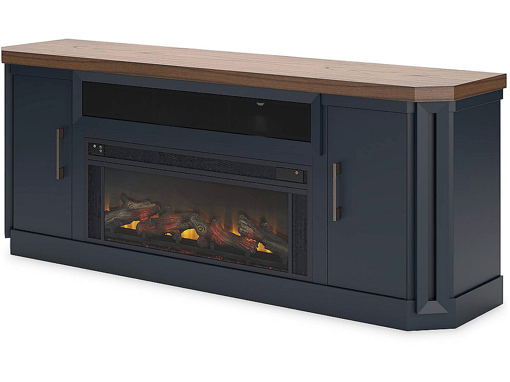 Landocken 83" TV Stand with Electric Fireplace - image 2