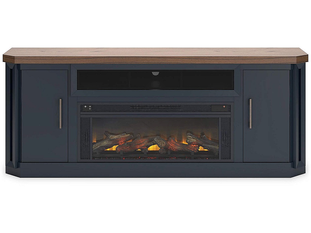 Landocken 83" TV Stand with Electric Fireplace - image 3