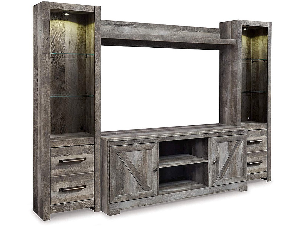 Wynnlow 4-Piece Entertainment Center - main image