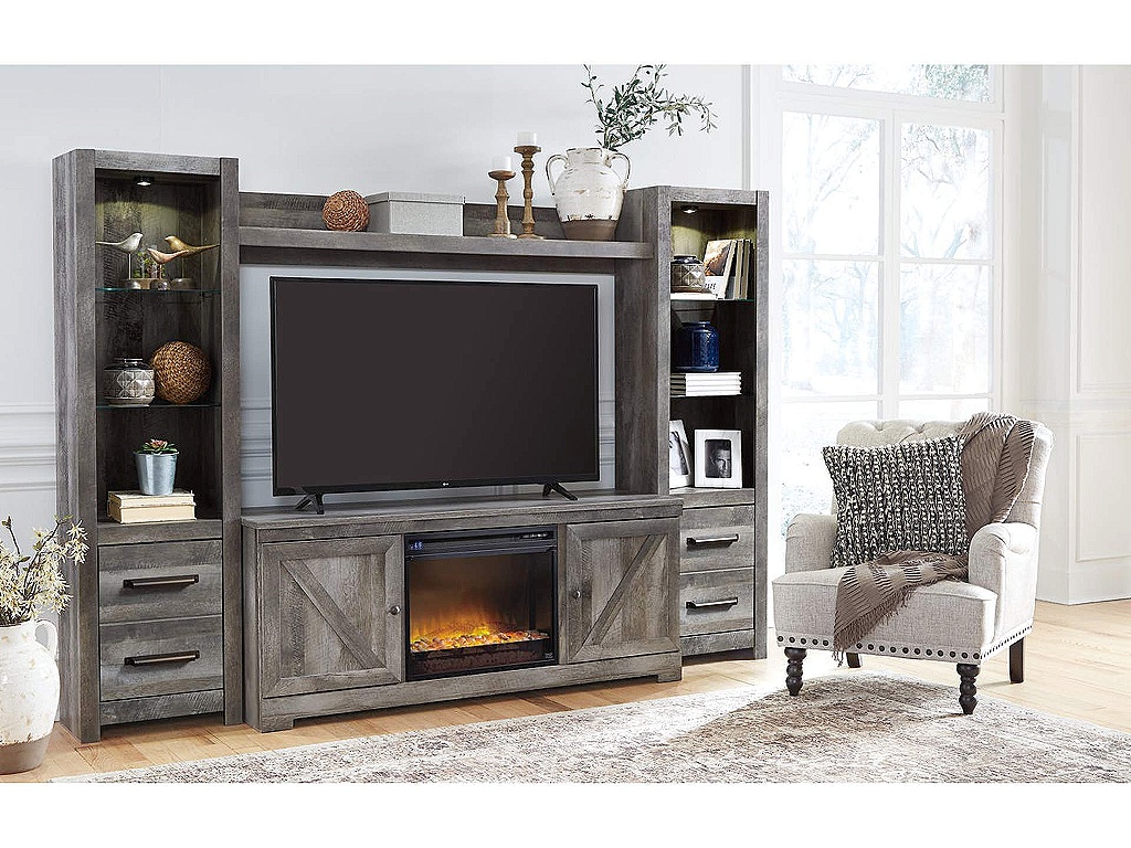 Wynnlow 4-Piece Entertainment Center with Electric Fireplace - image 9