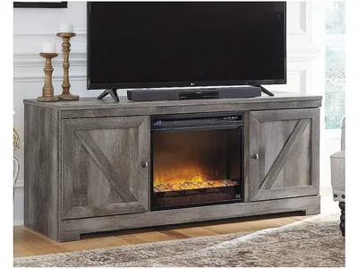 Wynnlow 63" TV Stand with Electric Fireplace
