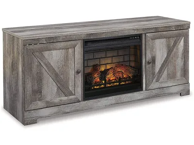 Wynnlow 63" TV Stand with Electric Fireplace