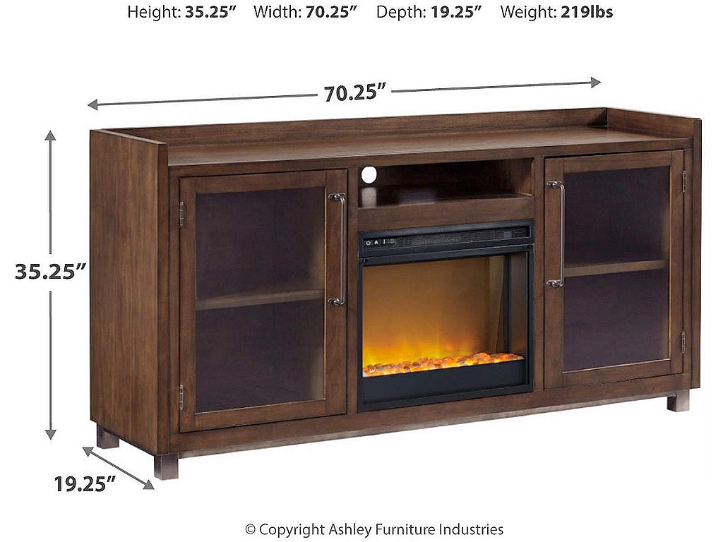 Starmore 70" TV Stand with Electric Fireplace - image 3