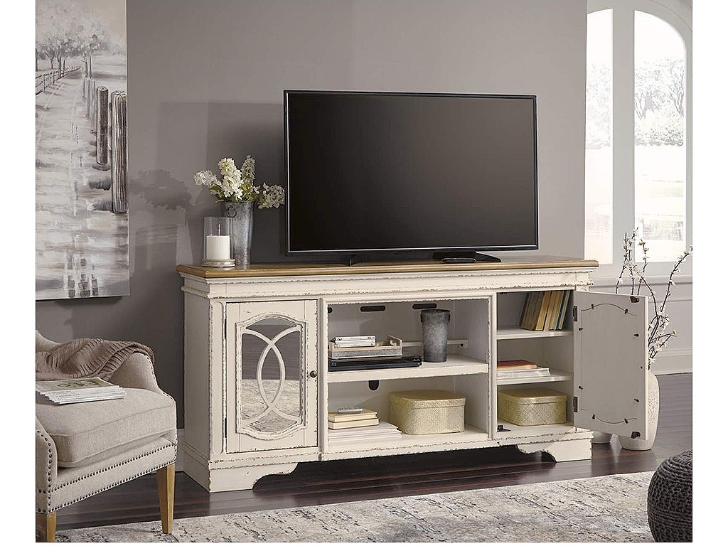 Realyn 74" TV Stand - image 7