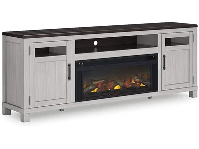 Darborn 88" TV Stand with Electric Fireplace