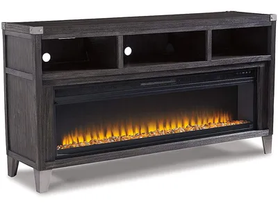 Todoe 65" TV Stand with Electric Fireplace