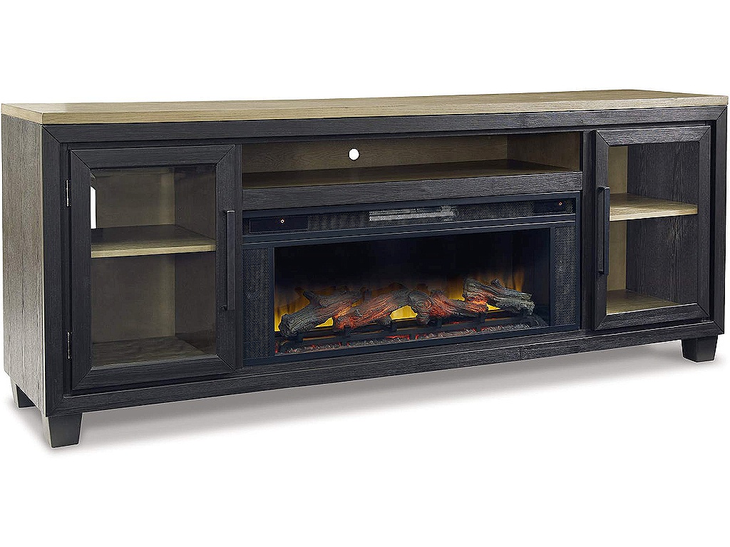 Foyland 83" TV Stand with Electric Fireplace - main image