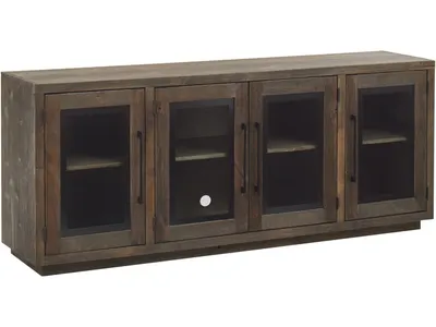 74" Console W/ 4 Doors