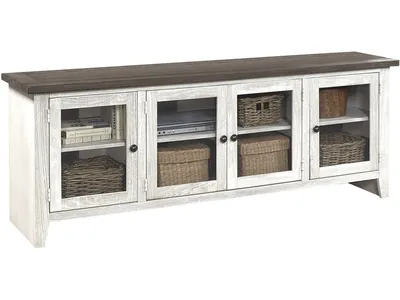 74" Console W/ 4 Doors