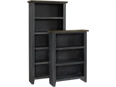 48" Bookcase W/ 2 Fixed Shelves