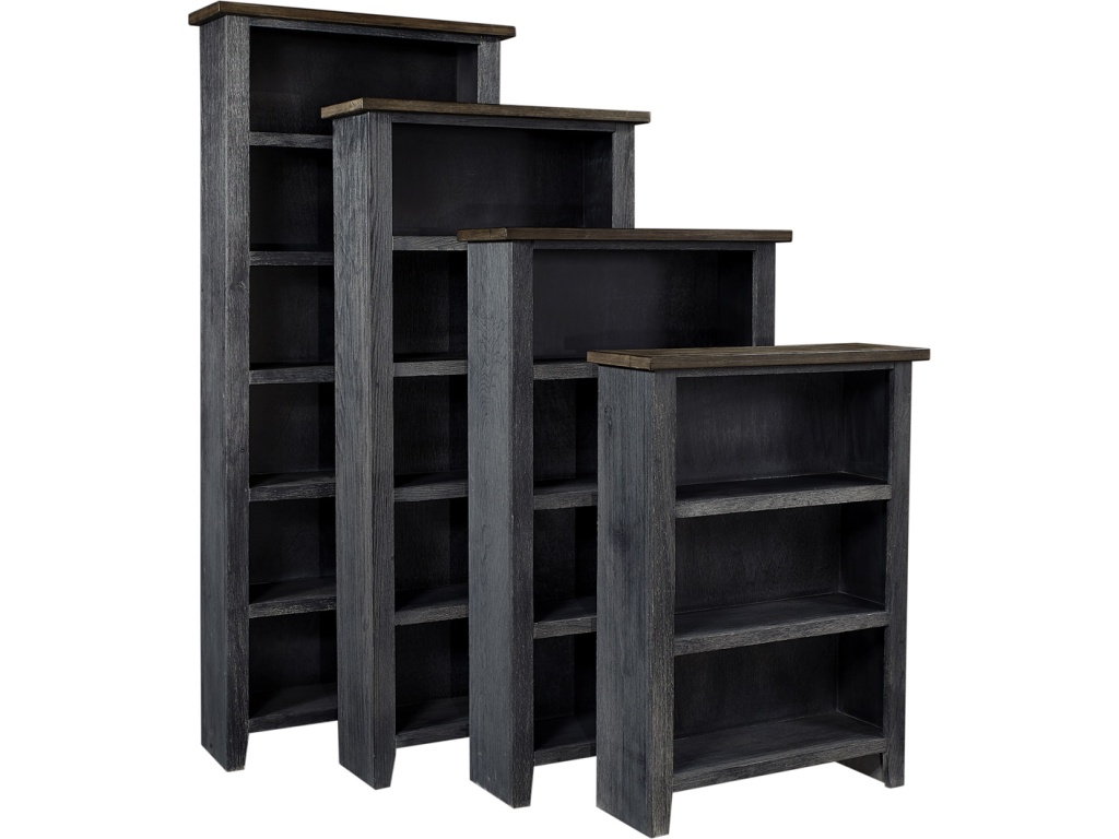74" Bookcase W/ 4 Fixed Shelves - image 3