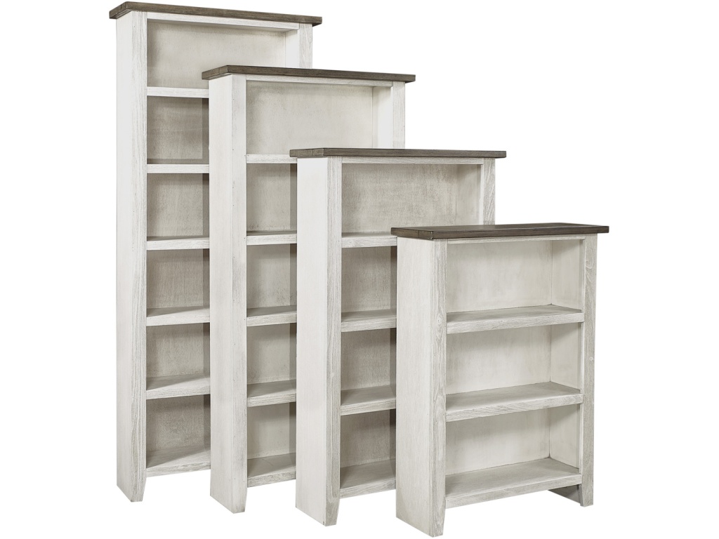 74" Bookcase W/ 4 Fixed Shelves - image 4