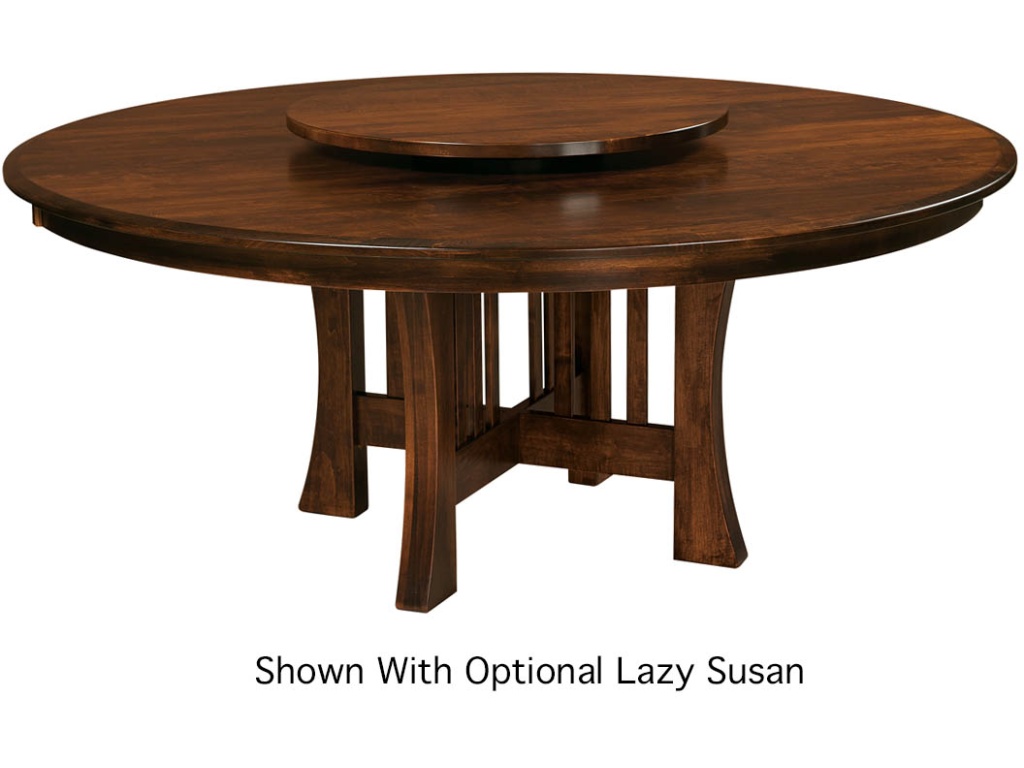 West Point Arts & Crafts X Base Table, alternate view 1