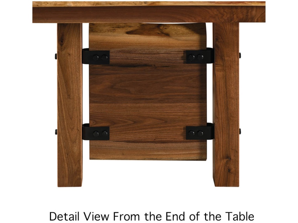 West Point Lamesa Trestle Table, alternate view 2