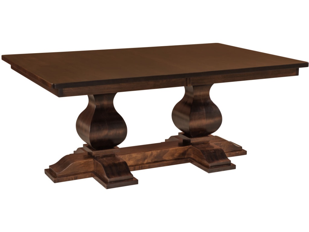 West Point Barrington Double Pedestal Table, primary thumbnail