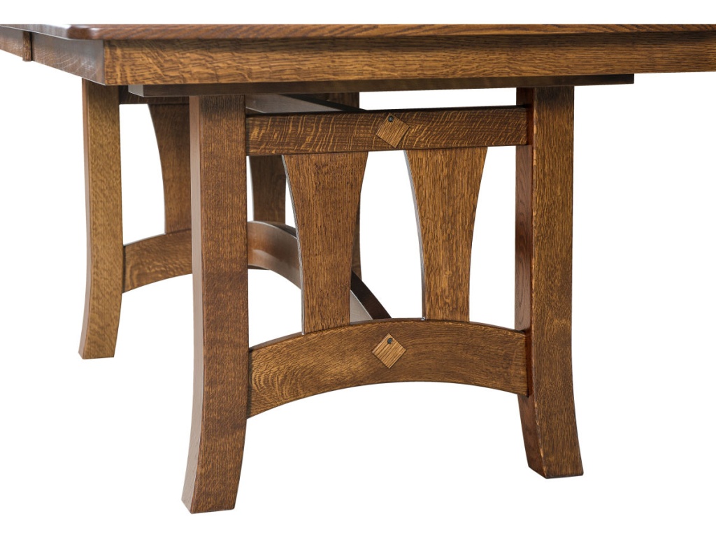 West Point Naperville Trestle Table, alternate view 1