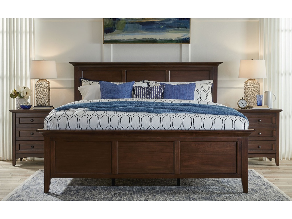 Queen Panel Bed - image 1