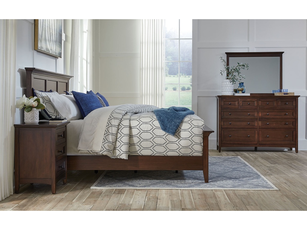 Queen Panel Bed - image 5