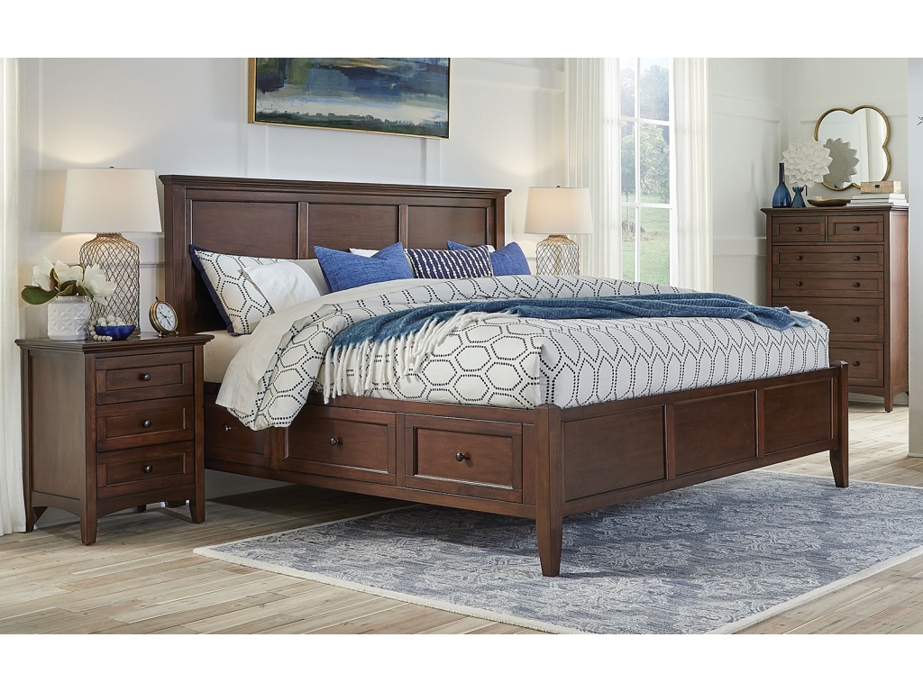King Storage Bed - main image