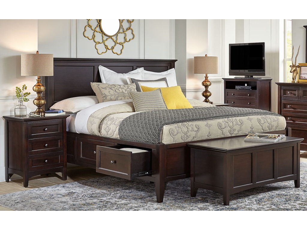 Queen Storage Bed - image 1