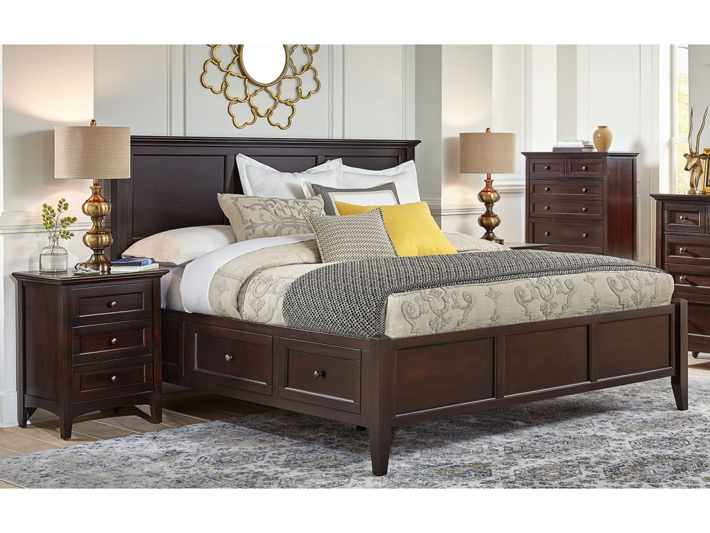 King Storage Bed - main image