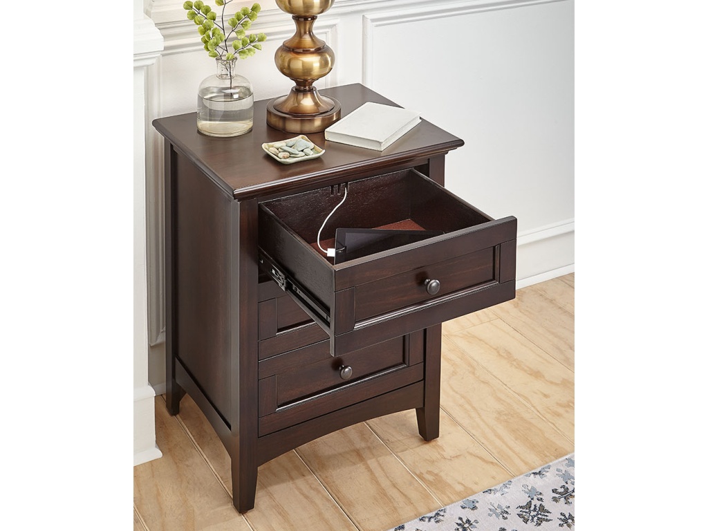 3-Drawer Nightstand - image 1