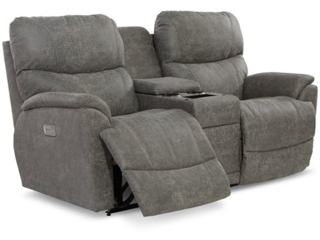 Trouper Power Reclining Loveseat w/ Headrest, Lumbar & Console - image 3