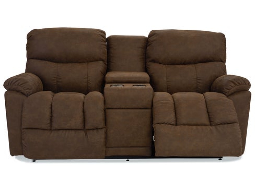 Morrison Power Reclining Loveseat w/ Headrest, Lumbar & Console - image 1