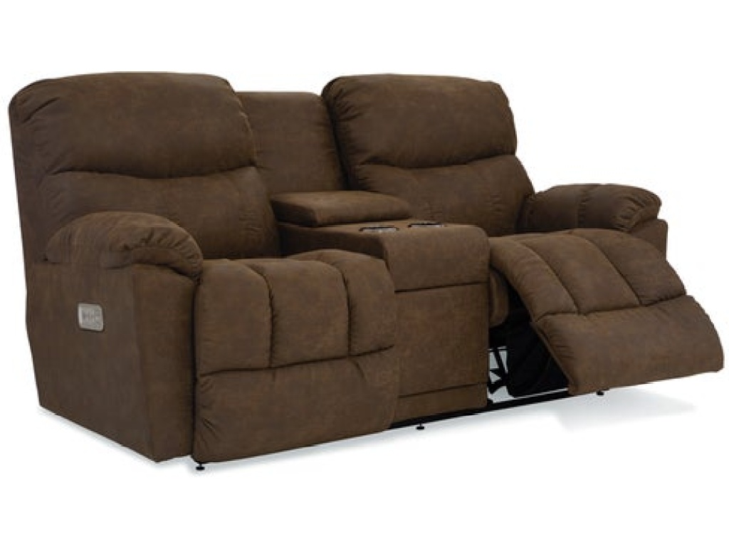Morrison Power Reclining Loveseat w/ Headrest, Lumbar & Console - image 3