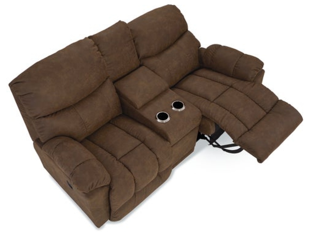 Morrison Power Reclining Loveseat w/ Headrest, Lumbar & Console - image 6