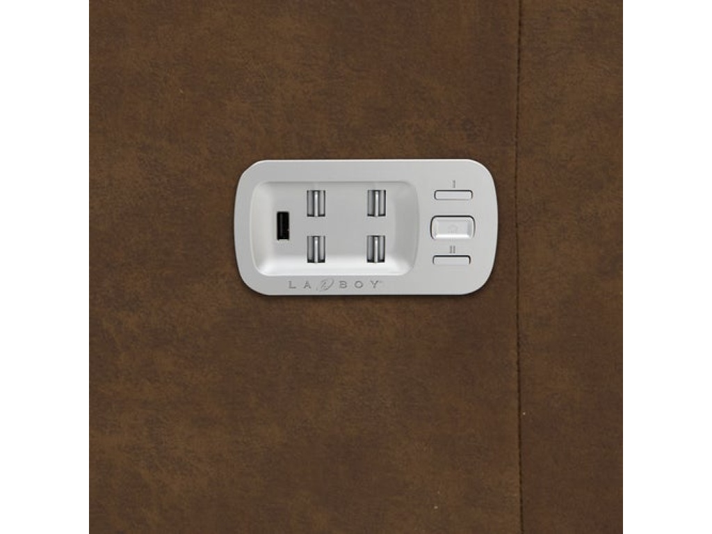 Morrison Power Reclining Loveseat w/ Headrest, Lumbar & Console - image 7