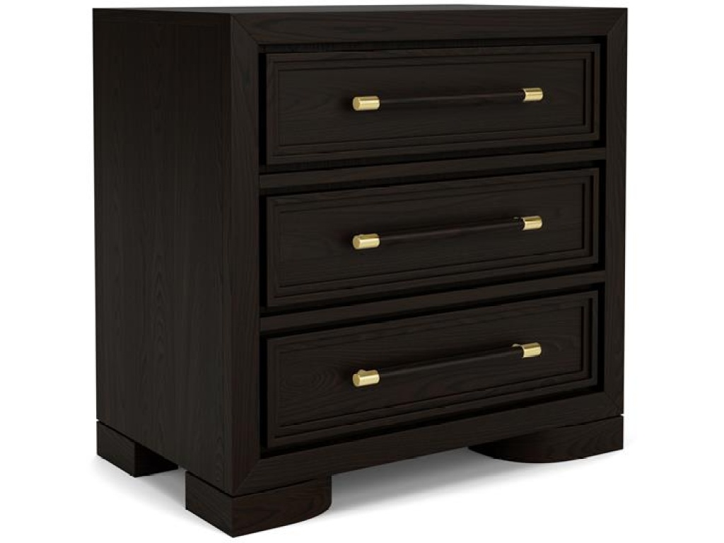 Three Drawer Nightstand - image 2