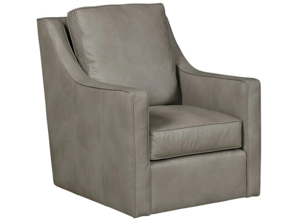 Bradley Swivel Glider -Leather - main image
