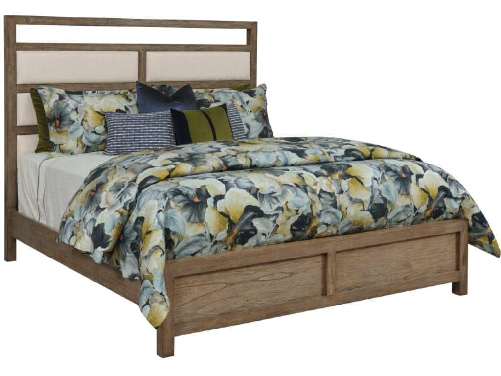 Wyatt Upholstered King Bed - Complete - main image