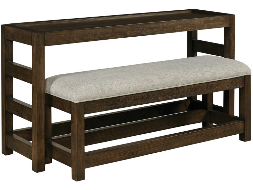 Rectangular Console Tbl W/Bench - main image