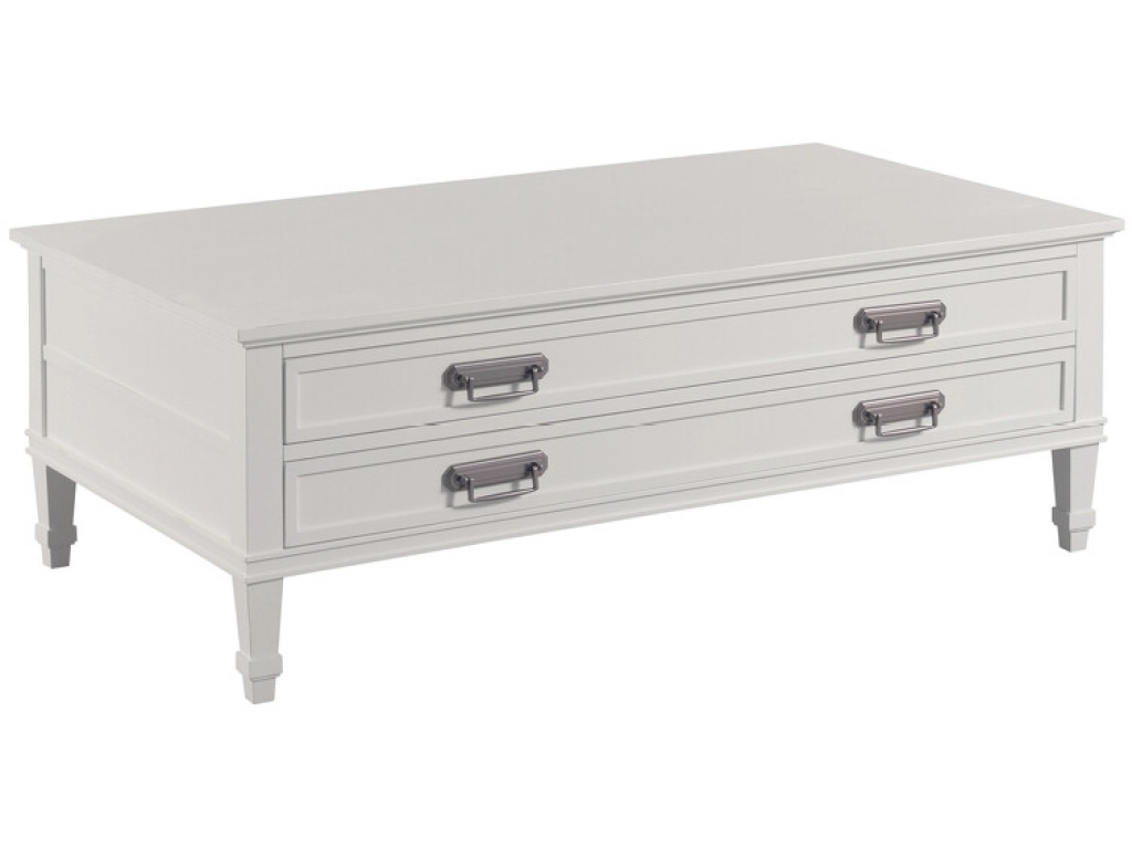 Rectangular Drawer Coffee Table - image 1