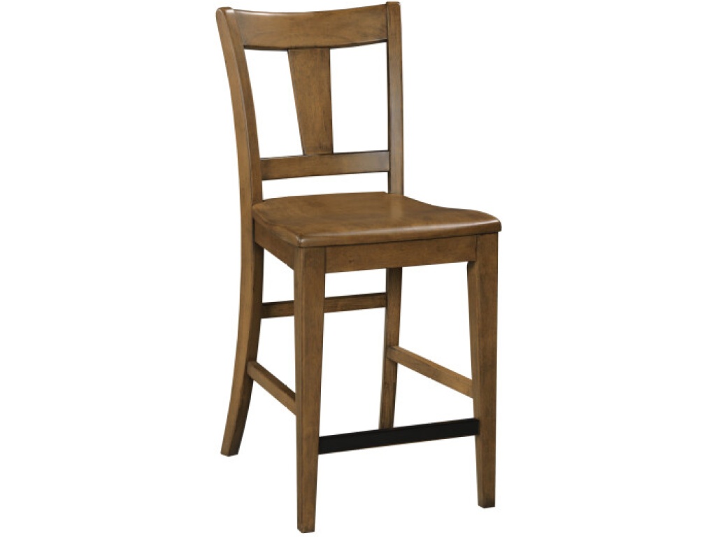Tall Splat Back Chair, Latte - image 1