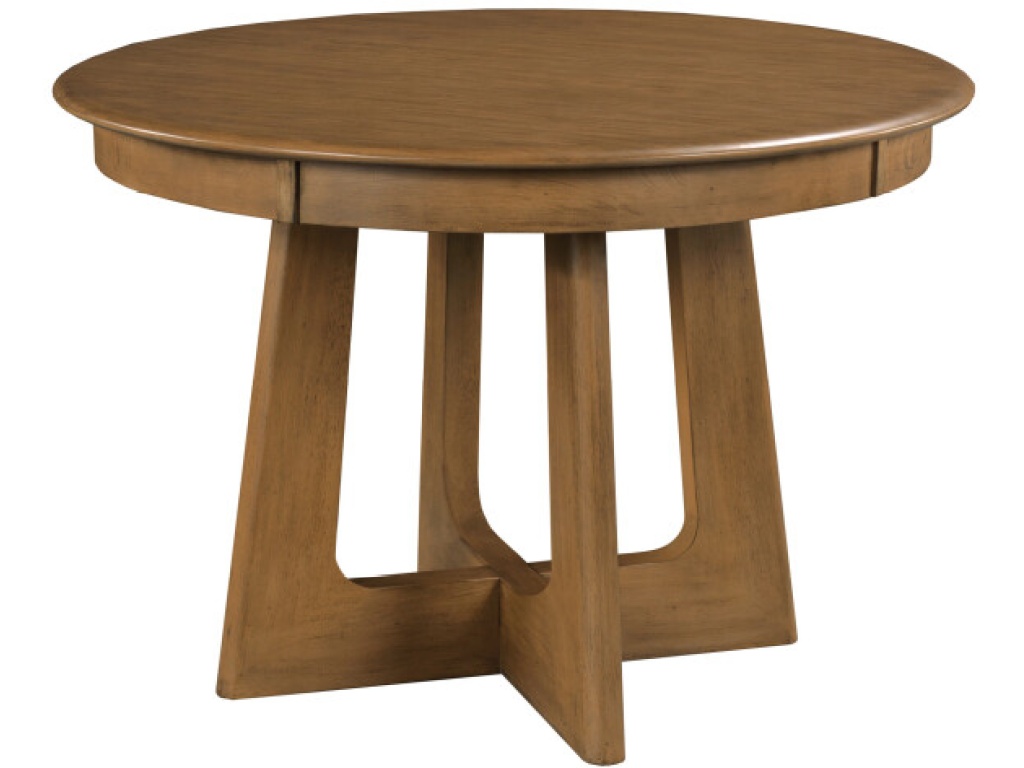 44" Round Pedestal Table, Latte - main image