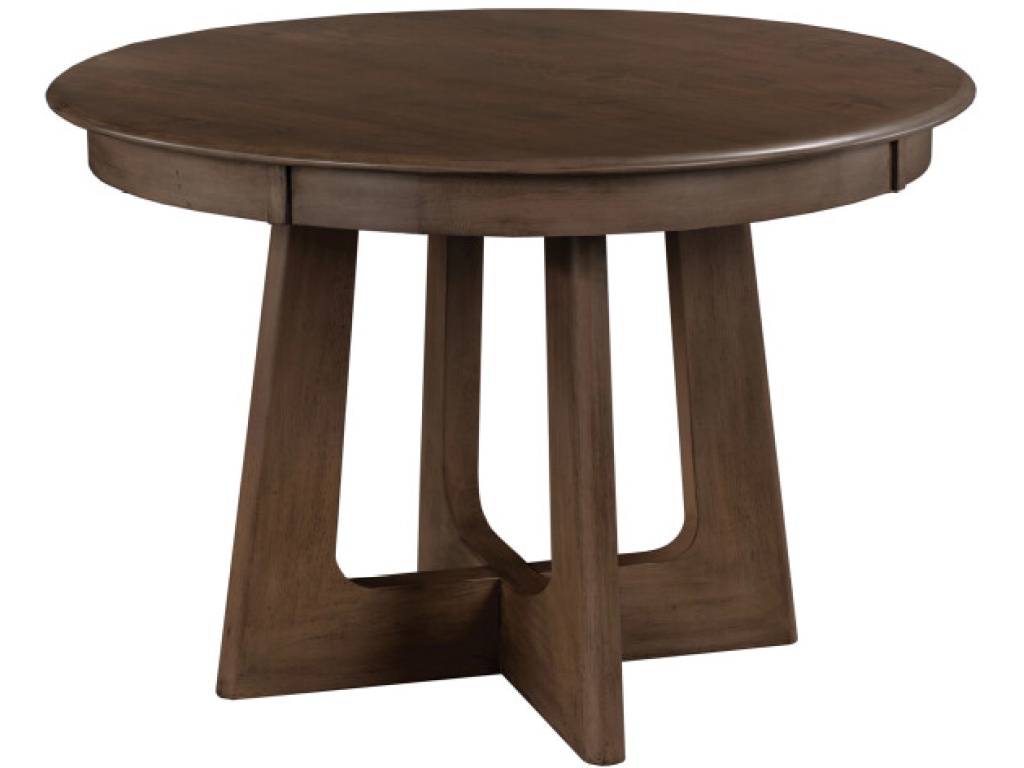 44" Round Pedestal Table, Mocha - main image