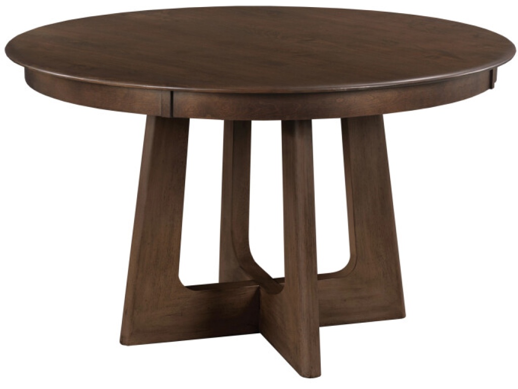 54" Round Pedestal Table, Mocha - main image