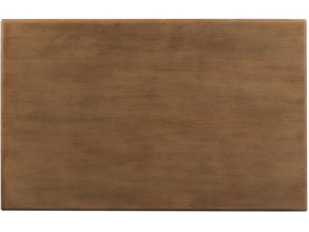 60" Rectangular Leg Table, Latte - image 2