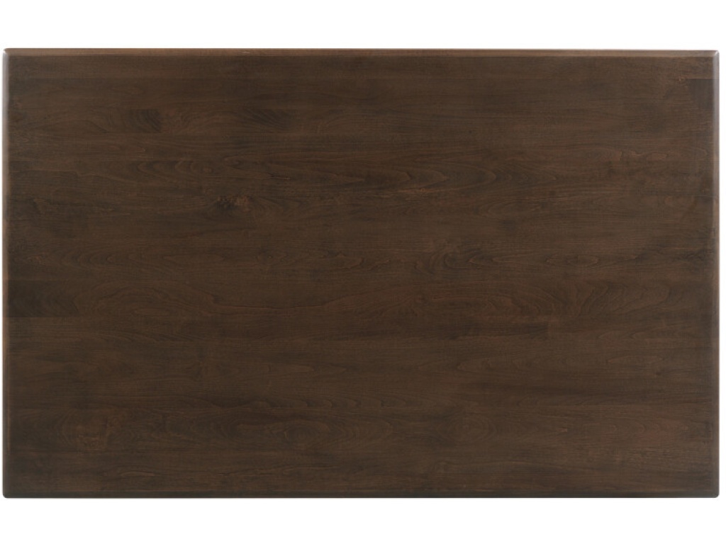 60" Rectangular Trestle Table Pkg, Mocha - image 2