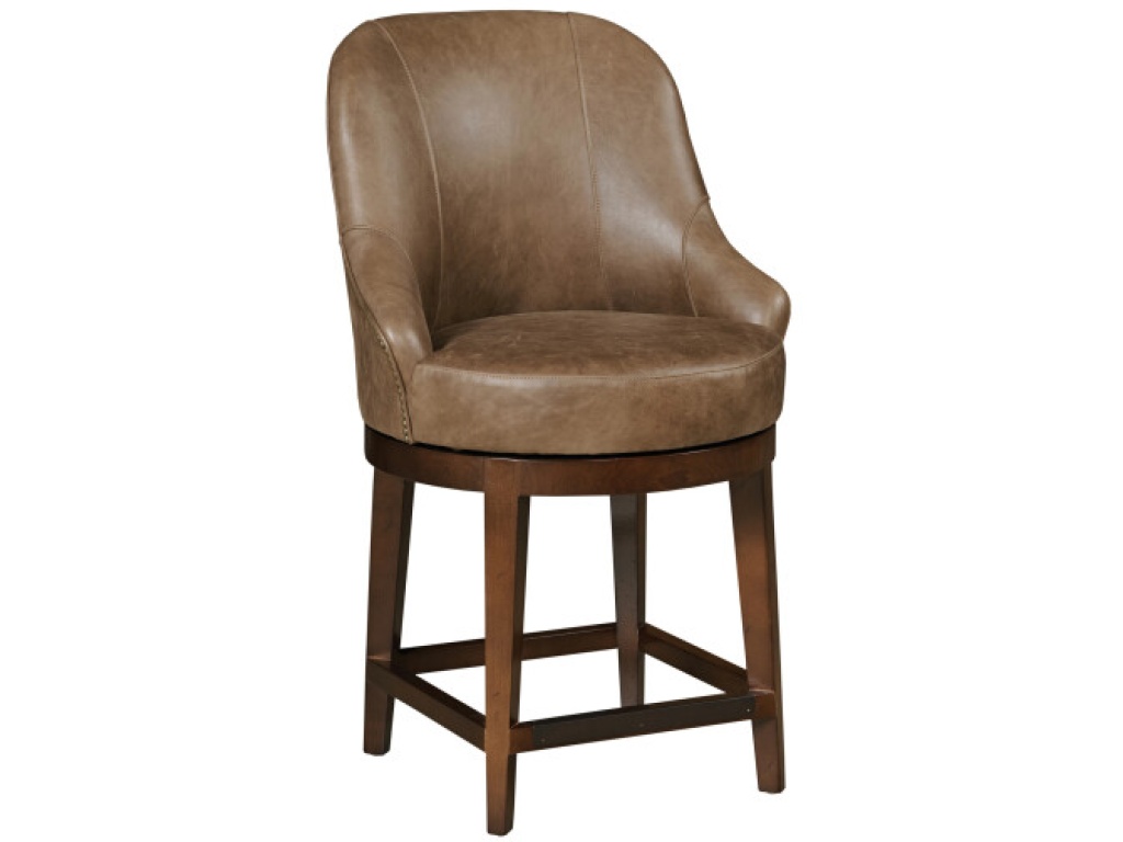 Tinsley Counter Height Stool Leather - main image